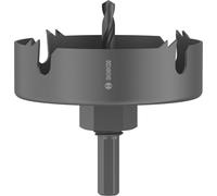 Bosch 1x Scie trépan avec adaptateur Wood and Drywall (pour Cloison sèche, Bois résineux, Ø 86 mm, Professional Accessoire Perceuses)