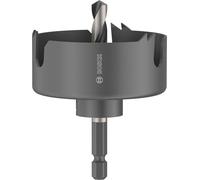Bosch 1x Scie trépan avec adaptateur Wood and Drywall (pour Cloison sèche, Bois résineux, Ø 60 mm, Professional Accessoire Perceuses)