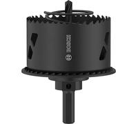 Bosch 1x Scie trépan avec fraise conique et adaptateur Wood and Drywall (pour Cloison sèche, Bois résineux, Ø 68 mm, Professional Accessoire Perceuses)