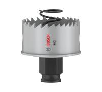 Bosch 1x Scie trépan PRO Sheet Metal Power Change Plus (pour Tôles en acier inoxydable, Tôles en acier, Ø 48 mm, Professional Accessoire Perceuses/visseuses rotatives)