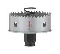 Bosch 1x Scie trépan PRO Sheet Metal Power Change Plus (pour Tôles en acier inoxydable, Tôles en acier, Ø 65 mm, Professional Accessoire Perceuses/visseuses rotatives)