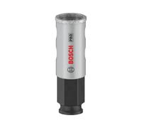 Bosch 1x Scie trépan PRO Tile Power Change Plus | pour Carreaux de Hard Ceramic, Céramique tendres, Ø 22 mm Professional Accessoire Perceuses