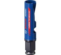 Bosch 1x Scies trépans EXPERT Construction Material (pour Bois résineux, Panneau aggloméré, Ø 19 mm, Professional Accessoire Perceuses/visseuses rotatives)