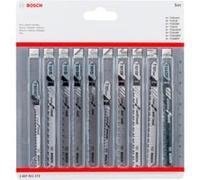 Bosch 2 607 011 172 Lame de scie sauteuse, à chantourner et sabre Lames de scie sauteuse 10 pièce(s), Jeu de lames de scie