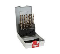 Bosch 2-608-587-014 : Set de 19 forets en Acier Rapide pour perceuse, dimensions colis 450x450x250mm, poids 450g.