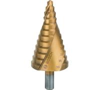 Bosch 2 608 587 431 - Forets étagés HSS-TiN - 6-39 mm, 10,0 mm, 93,5 mm (pack de 1)