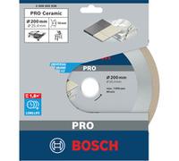 Bosch Disque à tronçonner diamanté 2608602636 – pour céramique – 200 x 25,40 x 2,2 x 10 mm