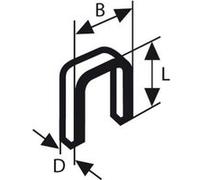Bosch 2 609 200 227 Agrafe Type 55 6 X 1,08 X 23 Mm G