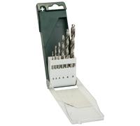 Bosch Jeu de forets HSS pour métal 2609255060 – 6 pièces (2, 3, 4, 5, 6, 8 mm) DIN 338 meulés