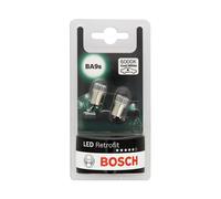 Bosch -T4W LED Retrofit lampes auto - 12 V 1 W BA9s - 2 ampoules