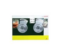 BOSCH 2 disques diamant 115mm matériaux + carr