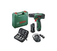 Bosch 2 piles Foret 10,8 V PSR Li de 2 + Kit, vert