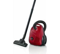 Bosch 2 Series Bag Vacuumer BGBS2RD1H BGBS2RD1H, filtre hygiénique, capacité du sac 3.5L, garantie moteur 10 ans, consommation d'énergie annuelle : 26.7 kWh/an, rouge
