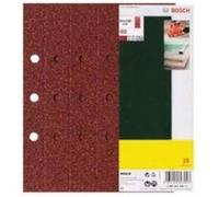 bosch 25 pieces papiers abrasifs pour ponceuse vibrante perforé - grain 240 - 230 mm x 93 mm G