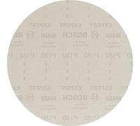 Bosch Grille abrasive EXPERT M480 pour cloison sèche non perforé grain 180 Ø225 mm, 25 pièces