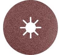 Bosch 25x Disque sur fibres EXPERT R781 Prisma, 180 mm | pour Acier, Acier inoxydable, Grain 80, Professional Accessoire Grande meuleuse angulaire