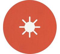 Bosch 25x Disques sur fibre céramique EXPERT R782 Prisma 180 mm (pour Acier, Tôles en acier inoxydable, Ø 180 mm, Grain 120, Professional Accessoire Grande meuleuse angulaire)