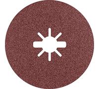 Bosch 25x Disques sur fibre céramique X-LOCK Prisma EXPERT R781 (pour Acier, Tôles en acier inoxydable, Ø 125 mm, Grain 80, Professional Accessoire Petite meuleuse angulaire)