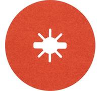 Bosch 25x Disques sur fibre céramique X-LOCK Prisma EXPERT R782 (pour Acier, Tôles en acier inoxydable, Ø 125 mm, Grain 60, Professional Accessoire Petite meuleuse angulaire)