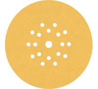 Bosch 25x Feuilles abrasives EXPERT C470 à 19 trous | pour Peinture sur bois, Bois dur, Grain 120, Professional Accessoire Ponceuse pour cloison sèche
