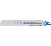 Bosch 25x Lame de scie sabre PRO Medium-Thick Metal precise S1137BEF (pour Profilés et tuyaux en métal, Métaux non ferreux, Longueur 225 mm, Professional Accessoire Scie sabre)
