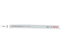 Bosch Lame de scie sauteuse PRO Multi Matériaux T345XF 132 mm pour bois et métal 25 pièces
