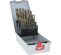 Bosch Coffret de forets HSS-Co (cobalt) rectifiés – Jeu de mèches de perceuse