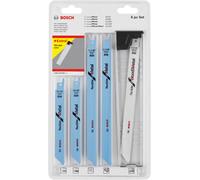 BOSCH 2607010906 BOSCH Wood and Metal Jeu de lames de scie sabre 6 pièces