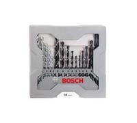 Bosch 2607017038 Coffret De Mèches Et Forets 15 Pièces Bois/Métal/Pierre 3/4/5/6/8 Mm
