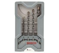 Bosch 2607017080 Foret Béton CYL-3 Set De ,Argent Percussion,5-teilig,4 - 8 MM
