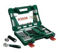 BOSCH 2607017193 BOSCH avec lampe de poche LED et clé à molette Set de forets et d'embouts de vissage