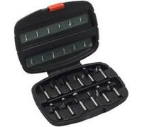 Bosch Ensemble de 12 fraises au carbure – pour bois, emmanchement Ø 8 mm