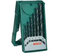 Bosch Accessories 2607019673 Set de 7 forets à métaux mini-X-Line Diamètre 2/3/4/5/6/8/10 mm Noir