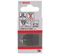 Bosch 2608572080 Mandrin à serrage rapide Jusque 10 mm Serrage 1 / 10 mm Filetage 24