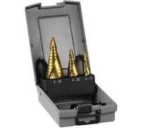 Bosch Accessories 2608587432 Assortiment de fraises étagées queue 3 pans Longueur 66,5/70,5/93,5 mm Exécution HSS-TIN