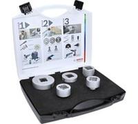 Bosch 2608599037 Kit frese a secco diamantate 5 parti 1 pz. Cutter, Jeu de mèches de perceuse