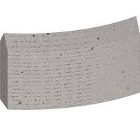 Bosch 2608601415 segments pour couronnes de forage diamantées 52mm Gris