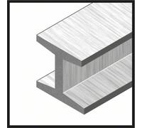 Bosch 2608603656 - Plateau à lamelles X431 Standard for Metal, diamètre 125 mm, grain 40, surface bombée