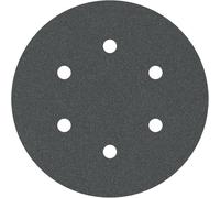 Bosch Disque abrasif pour ponceuse excentrique 2608605127 Ø 150 mm, 6 trous, grain 180, 5 pièces