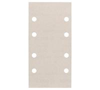 Bosch 2608605205 10 Feuilles abrasives pour ponceuses vibrantes 93 x 186 mm 8 trous Grain 180