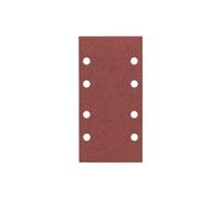 Bosch 2608605310 Feuille Abrasive Pour Ponceuse Vibrante 93 X 186 Mm 8 Trous Grain 4X60/4X120/2X180 10 Pièces