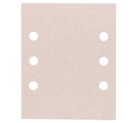 Bosch 2608607453 10 Feuilles abrasives pour ponceuses vibrantes 115 x 140 mm 6 trous Grain 180