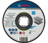 BOSCH 2608619364 10 BOSCH Disques à tronçonner PRO Stainless Steel and Metal X-Lock
