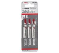 Bosch Lames pour scie sauteuse 2608636780 T 102 BF – PMMA/Plastique – Lot de 3