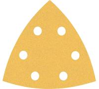 Bosch Accessories EXPERT C470 2608900827 Feuille abrasive Delta perforé Grain 120 (L x l) 93 mm x 93 mm 5 pc(s)