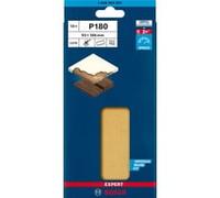 Abrasif rectangle C470 Expert BOSCH 93x185mm Grain 180 - 10 feuilles - 2608900857