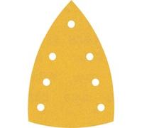 Bosch 10x Feuilles abrasives EXPERT C470 à 7 trous (pour Peinture sur bois, Bois dur, Ø 100x150 mm, Grain 240, Professional Accessoire Ponceuse Multi)
