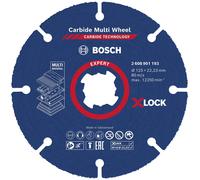 Bosch 2608901193 Expert Forme T Carbure Multi Roue Coupe Disque 125 x 1 x22.23mm