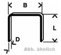 Bosch 2609200240 Agrafe À Fil Fin De Type 59 10,6 X 0,72 X 8 Mm 1000 Pièces G