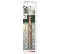 Bosch 2609255088 Foret à métaux rectifié HSS-TiN DIN 338 Longueur 34 mm Diamètre 1 mm